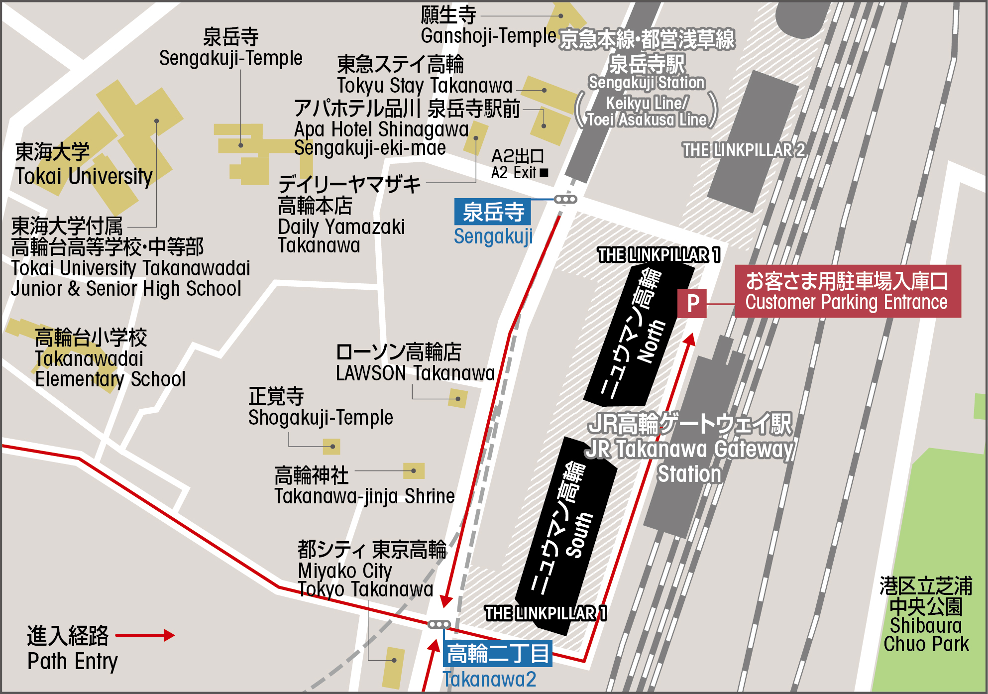 access map